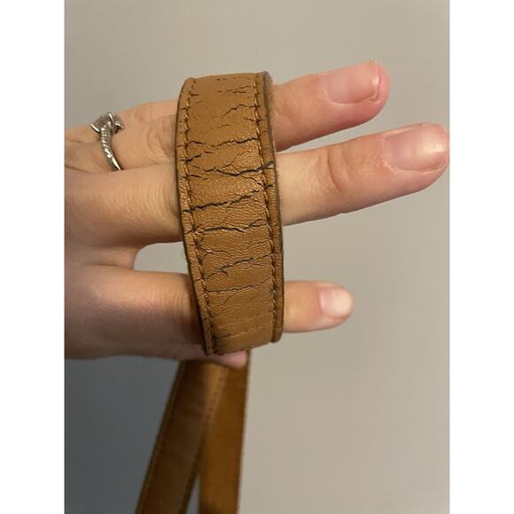 Fossil Preston Floral Cowhide Leather Crossbody Bag Purse Expandable Zipper - Picture 5 of 16